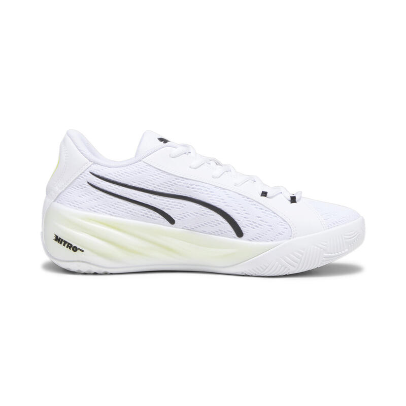 All-Pro NITRO Basketballschuhe Herren PUMA White Lime Squeeze Yellow