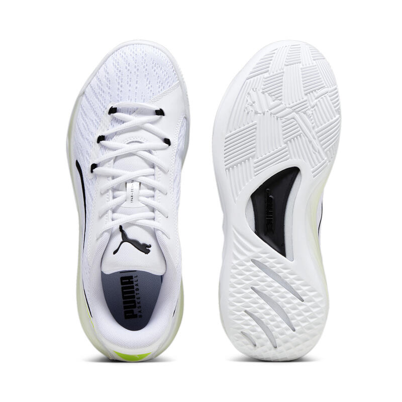 All-Pro NITRO Basketballschuhe Herren PUMA White Lime Squeeze Yellow