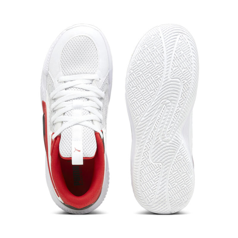 Basketbalové boty pro dospělé Basketbal Puma Court Rider Chaos Bílý