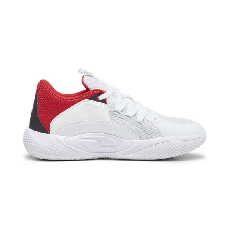 Basketbalové boty pro dospělé Basketbal Puma Court Rider Chaos Bílý