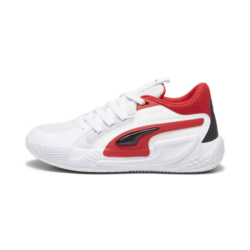 Basketbalové boty pro dospělé Basketbal Puma Court Rider Chaos Bílý