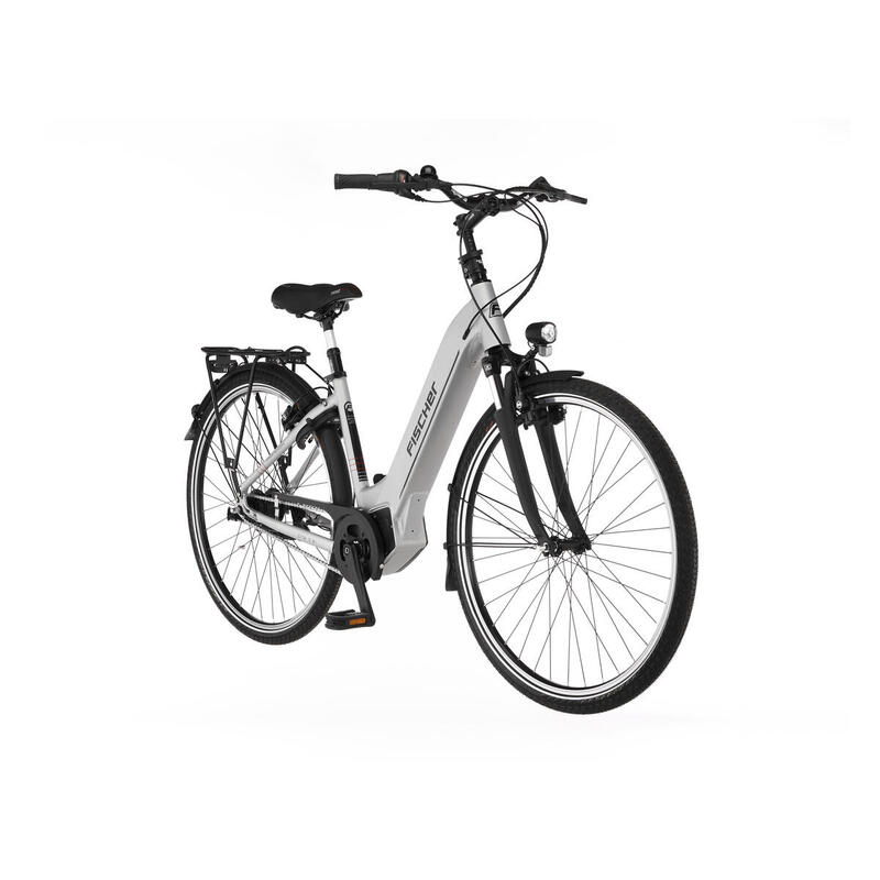 FISCHER City E-Bike CITA 5 Special - silber, 28 Zoll, RH 44 cm, 504 Wh