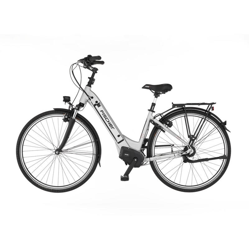 FISCHER City E-Bike CITA 5 Special - silber, 28 Zoll, RH 44 cm, 504 Wh