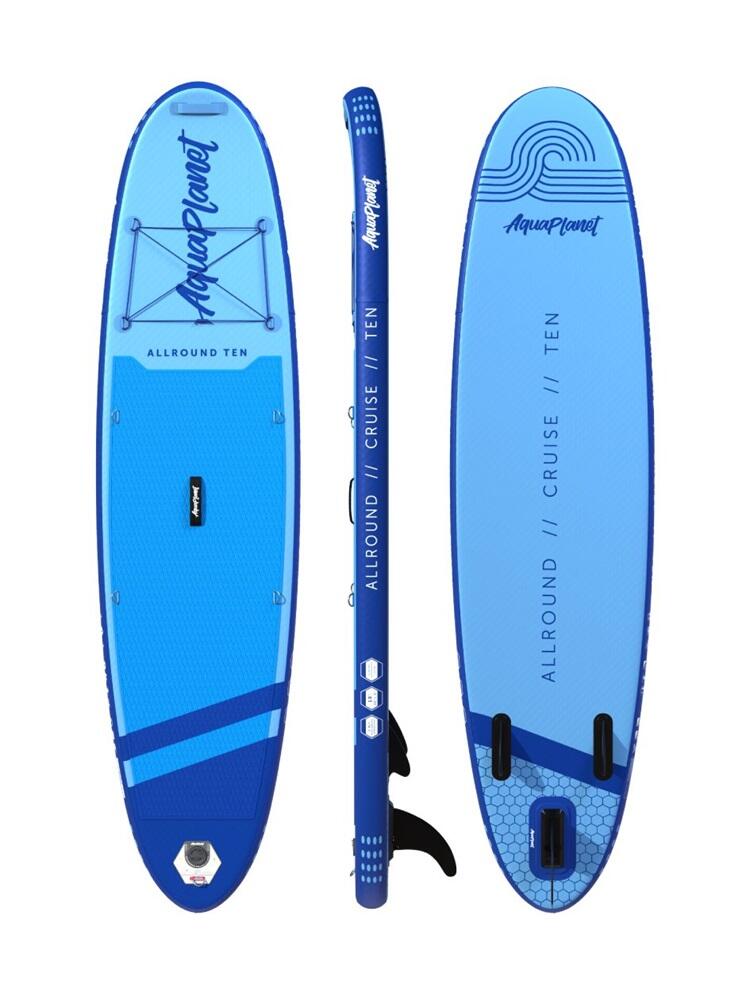 AQUAPLANET Aquaplanet All round Ten Blue - Inflatable Paddle Board Only