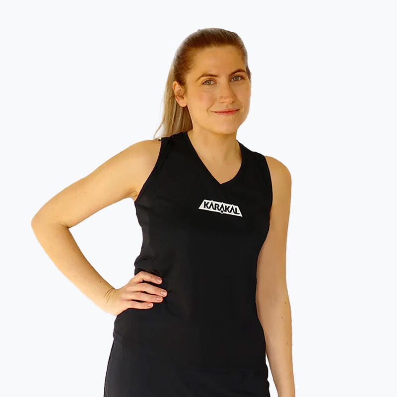 T-shirt de tennis femme Karakal Pro Tour Vest