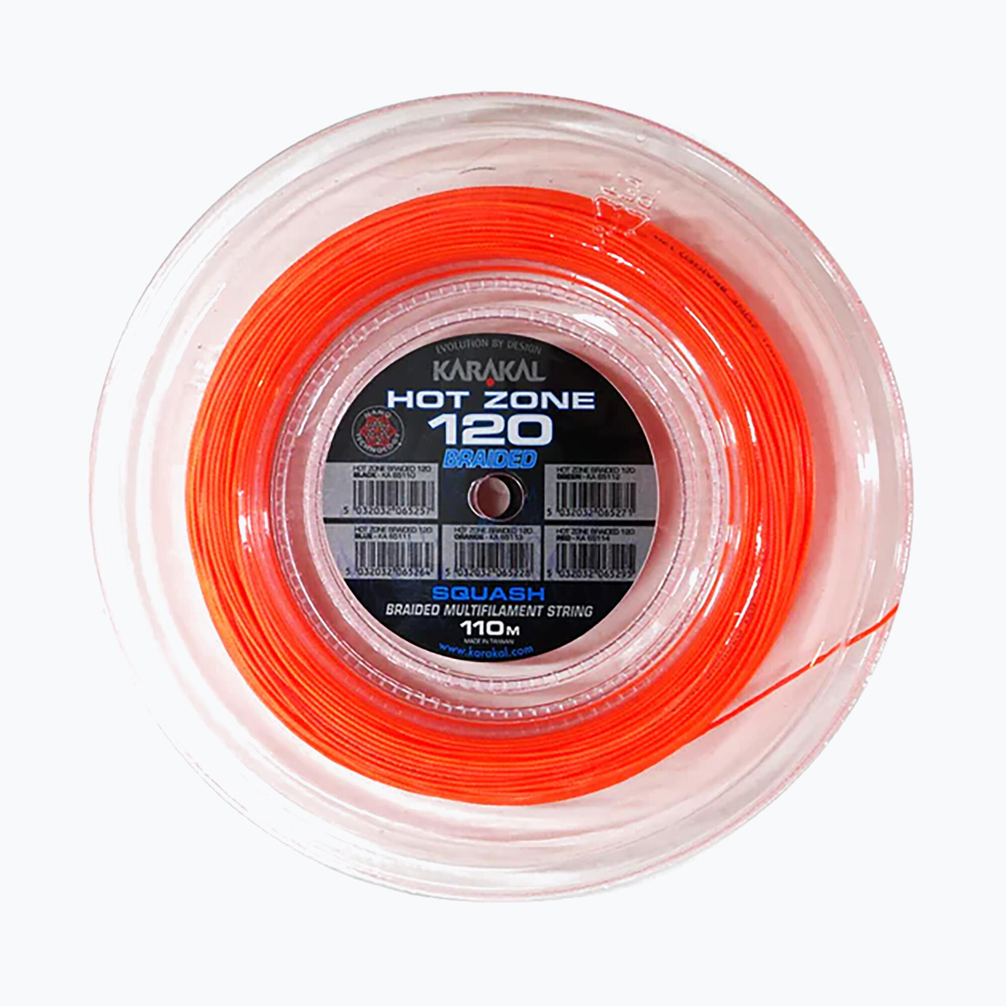 Karakal Hot Zone Corda da squash intrecciata 120 11 m 3/4