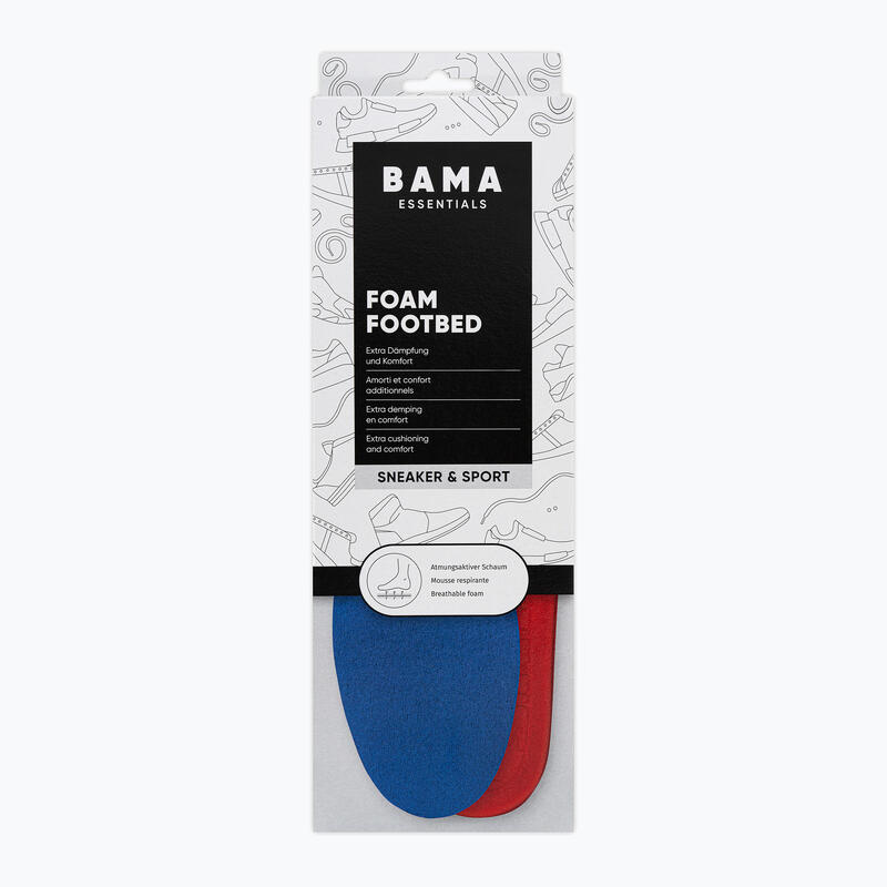 Wkładki wspierające do butów BAMA Foam Footbed