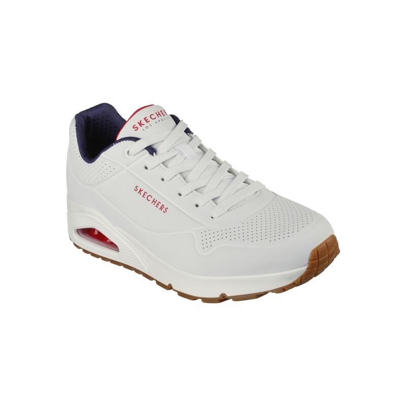 Buty na co dzień męskie SKECHERS UNO STAND ON AIR skóra
