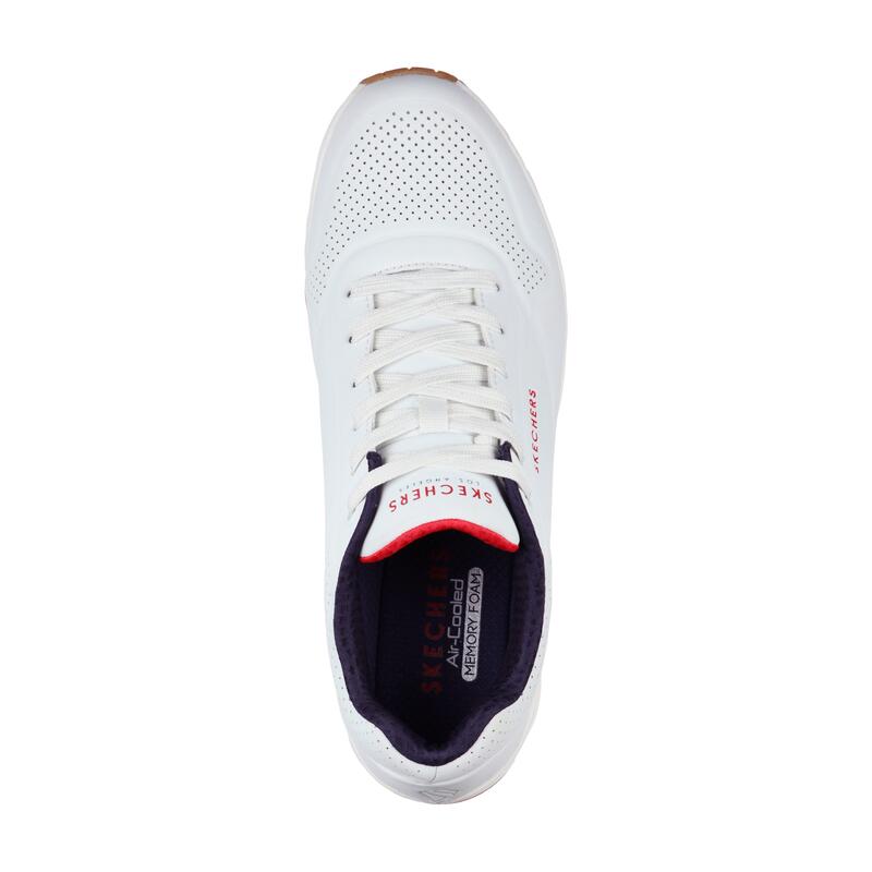 Buty na co dzień męskie SKECHERS UNO STAND ON AIR skóra