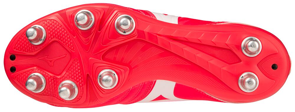 Mizuno Waitangi PS Soft Ground Adults Rugby Boots Red MIZUNO Decathlon