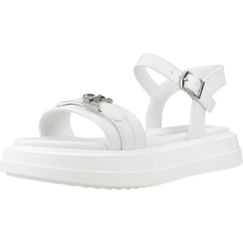 Sandalias Niña Calvin Klein V3a280832 Blanco