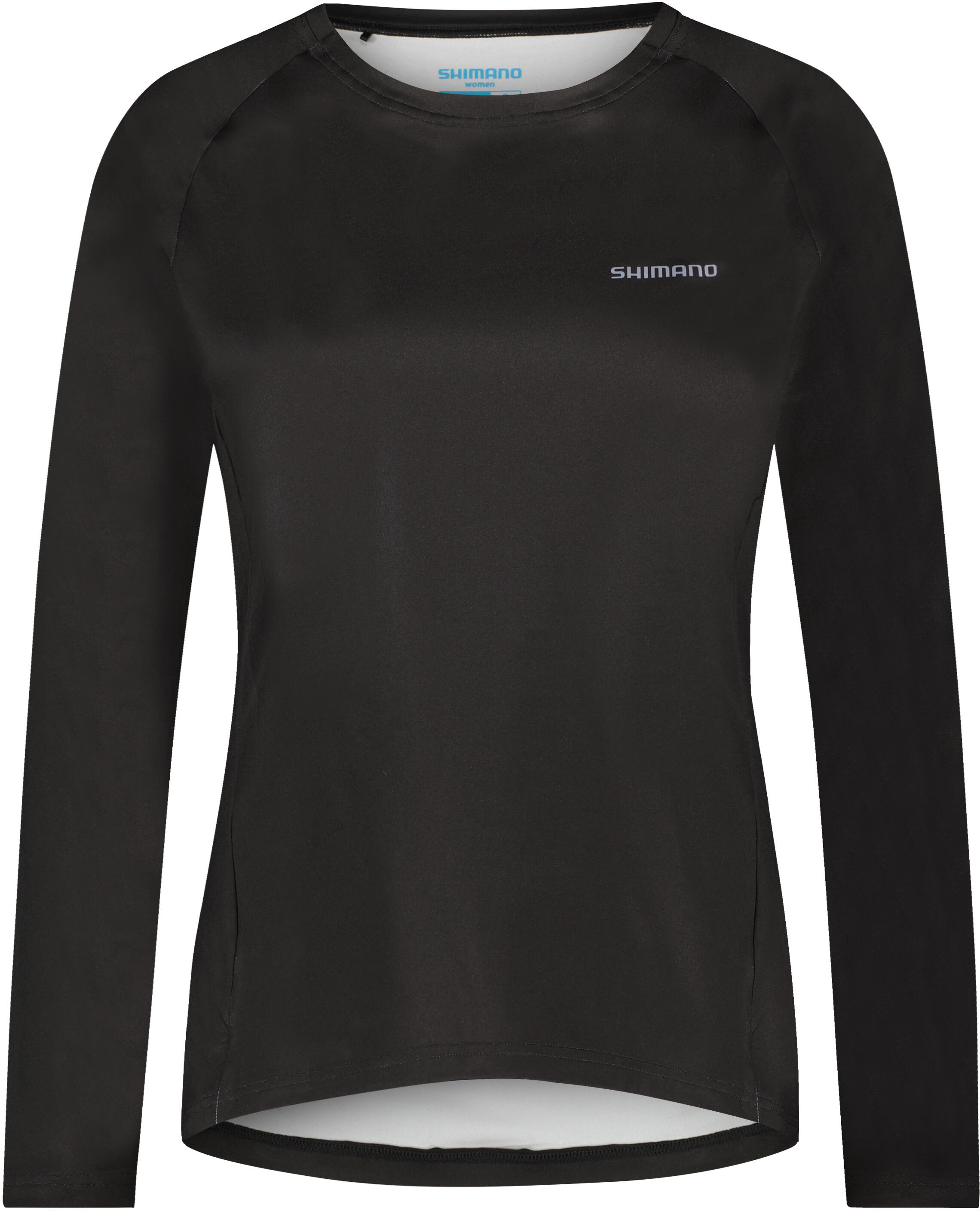 SHIMANO Woman's SAIKO Long Sleeve warm Printed, black