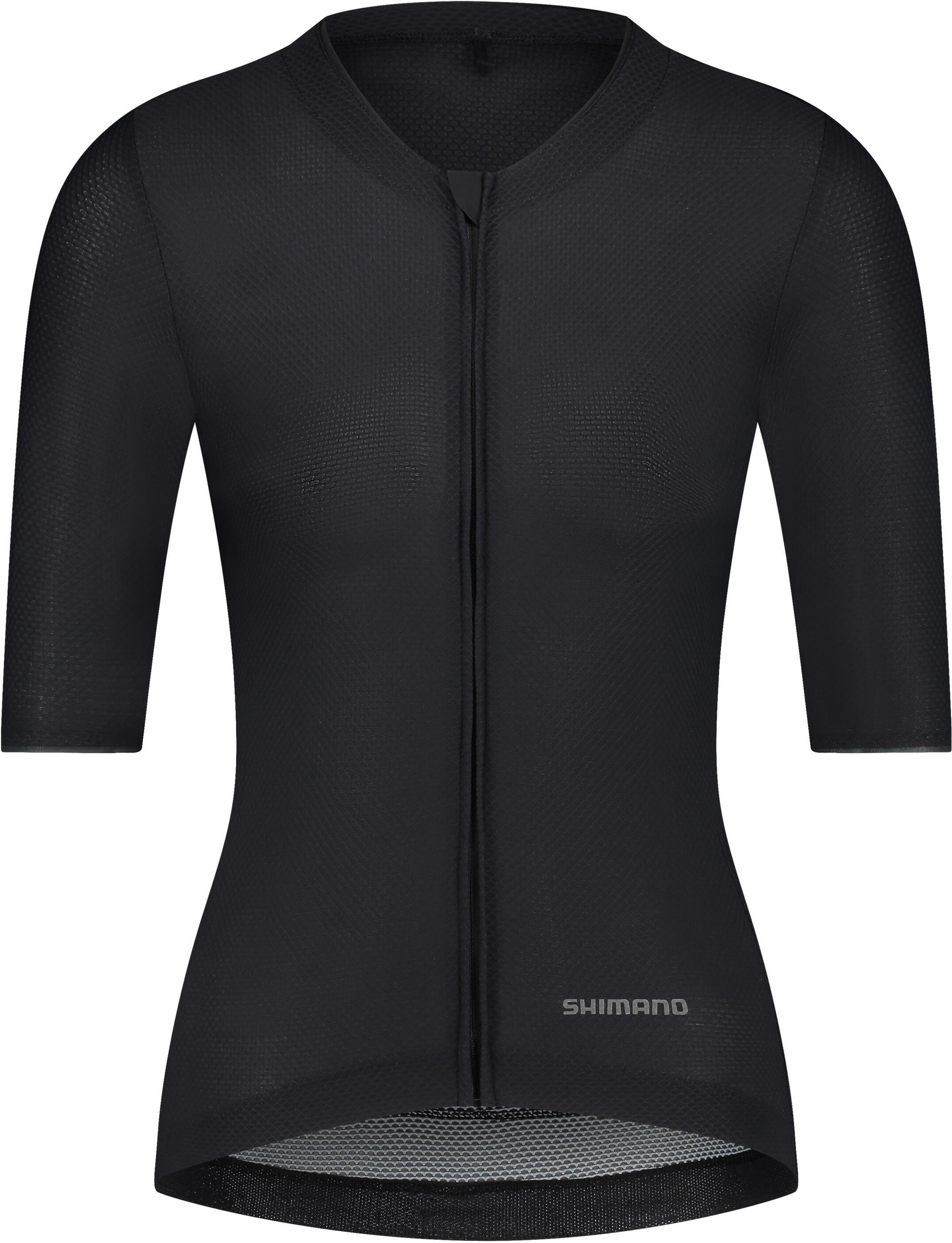 SHIMANO Woman's PIUMA Short Sleeves Jersey. black |  Shimano