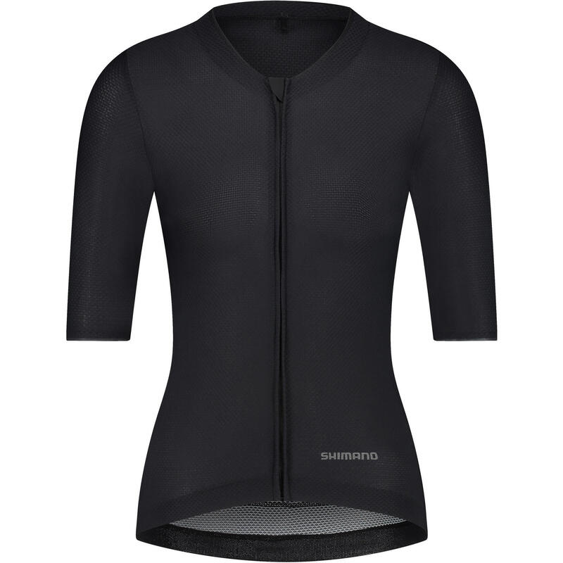 SHIMANO Maillot manches courtes femme PIUMA, noir