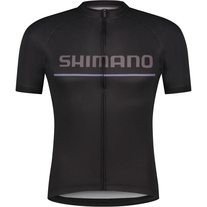 Camiseta de Manga Corta Hombre Shimano Negro