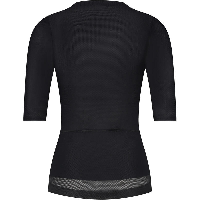 SHIMANO Maillot manches courtes femme PIUMA, noir