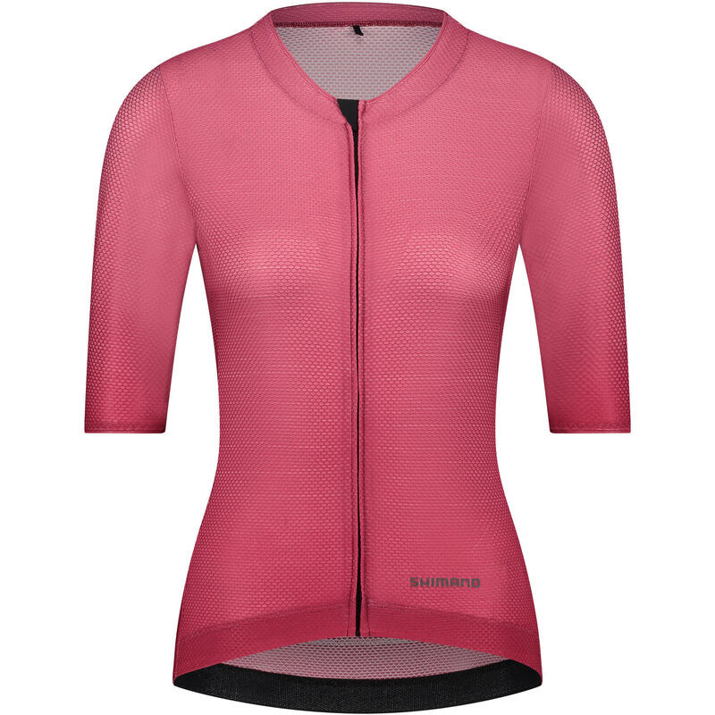 SHIMANO Maillot manches courtes PIUMA, femme, magenta