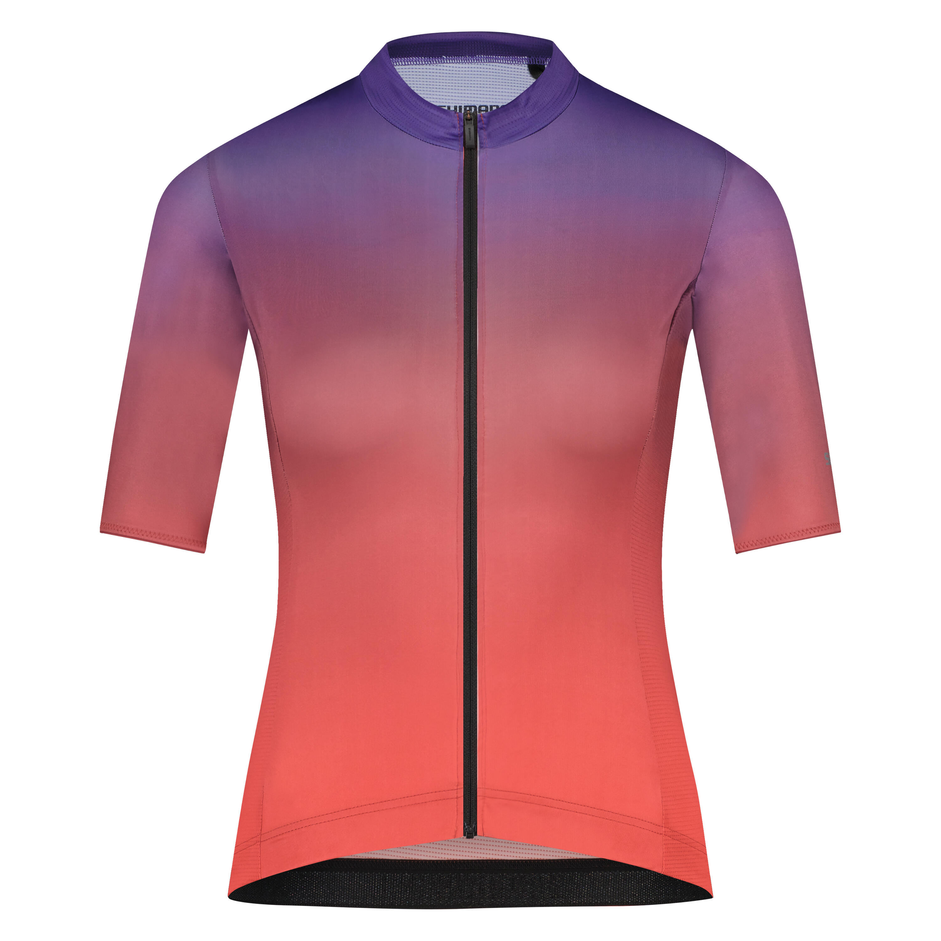 SHIMANO Woman's ELEGANZA Short Sleeves Jersey, Plum