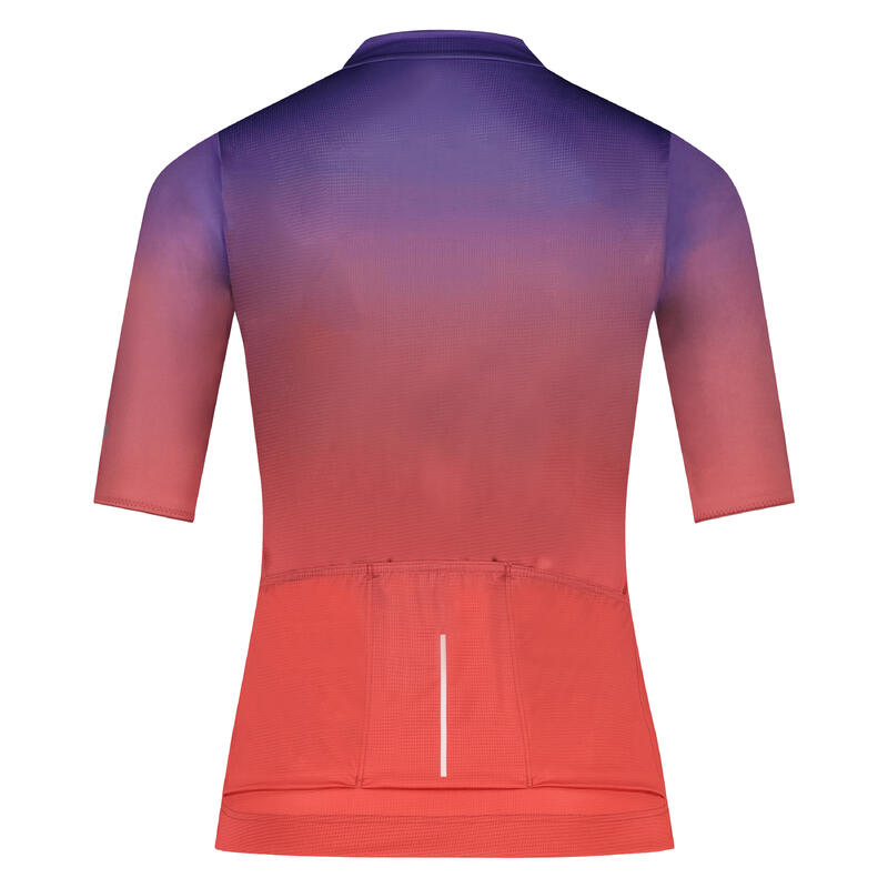 SHIMANO Maillot manches courtes femme ELEGANZA, Plum