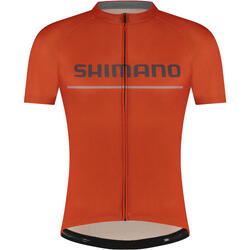 SHIMANO LOGO Short Sleeve Jersey, Orange