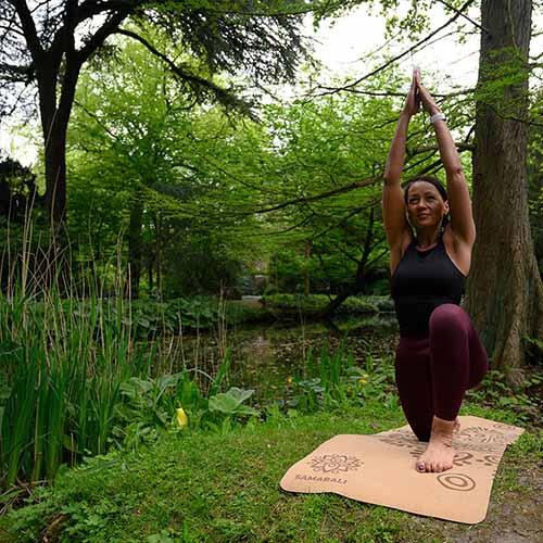 Samarali Yin yoga sets - Zon - Bosgroen