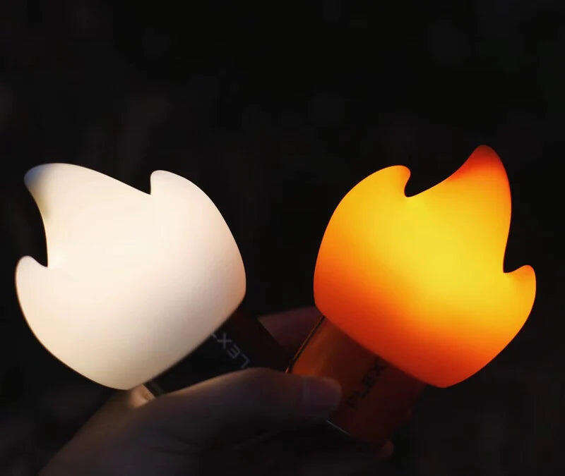FLAME Lampenschirm mit Flammeneffekt für Tiny Pump 2X 3/6