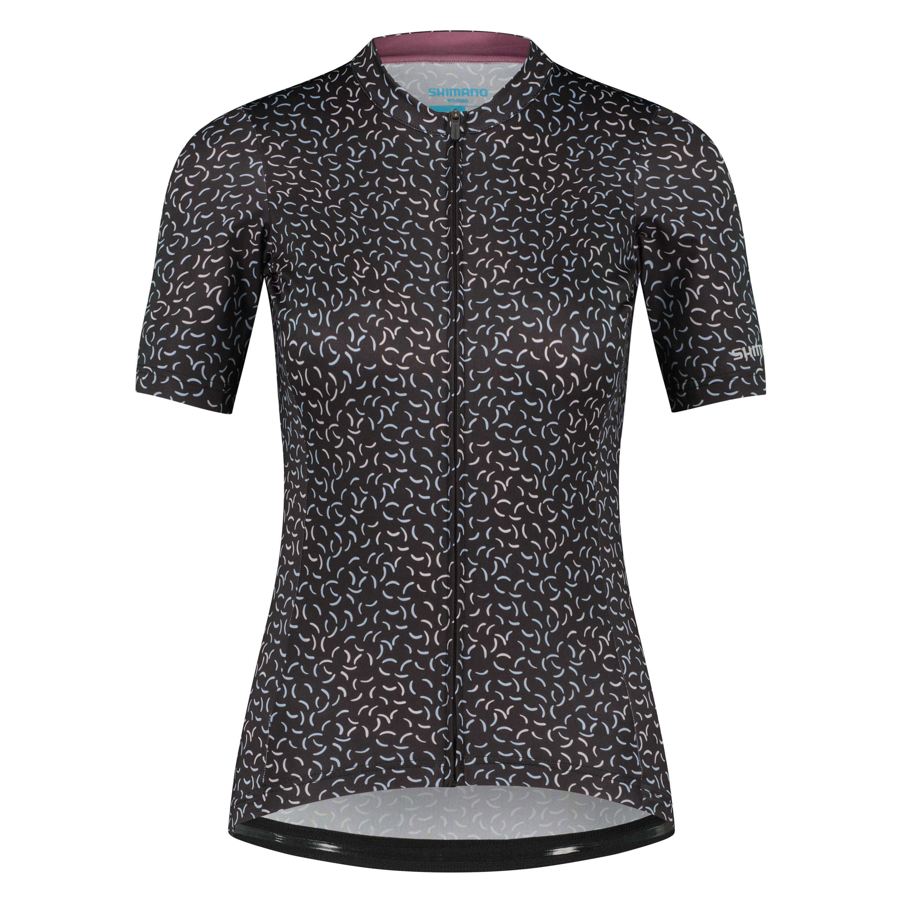 SHIMANO Woman's  COLORE Short Sleeves Jersey. Black |  Shimano