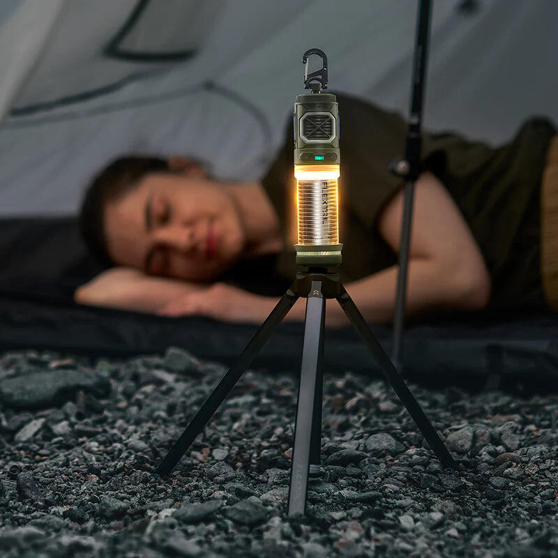Faltbares TRIPOD Stativ von Flextail, stabil und leicht für Lampen und Pumpen 4/7