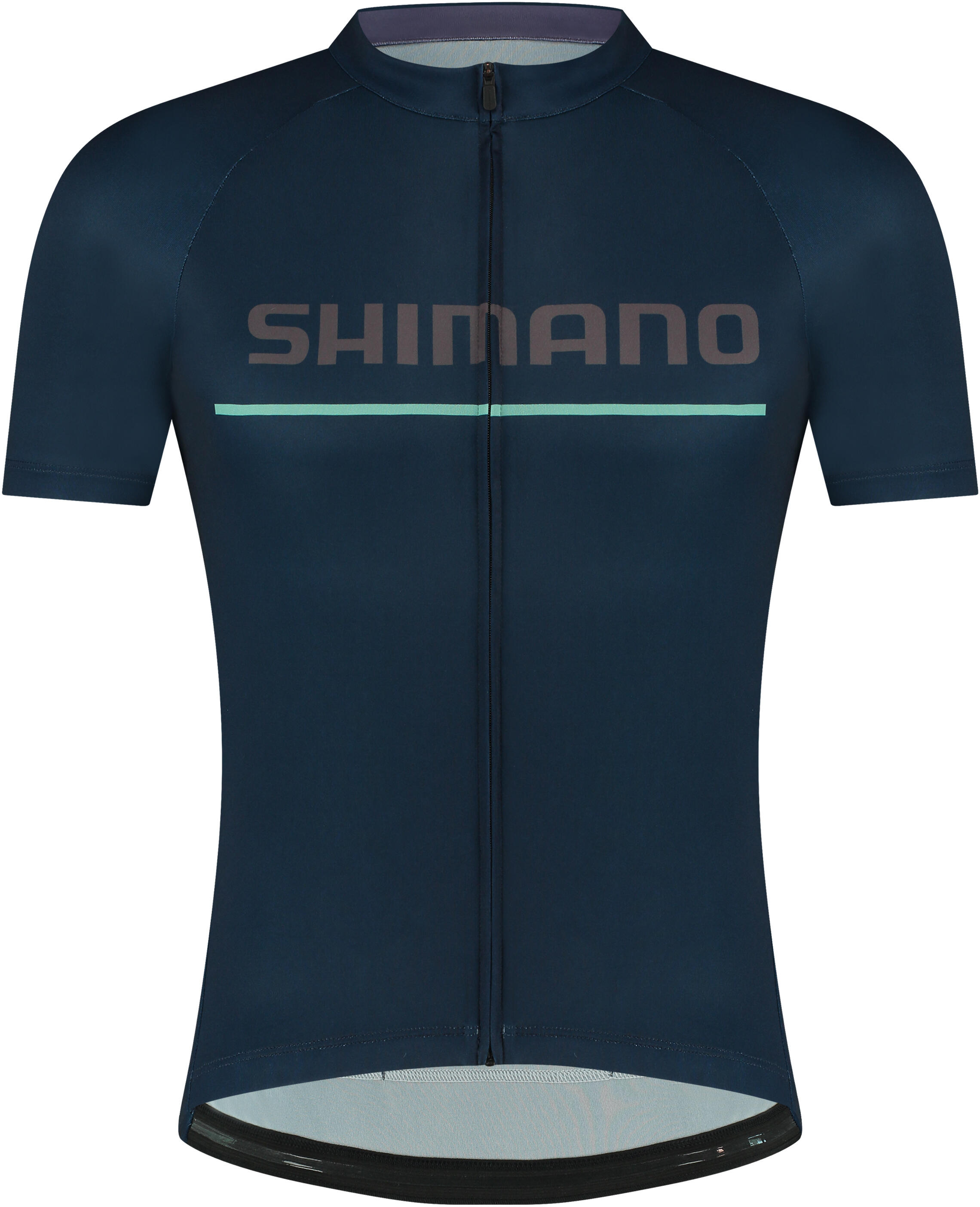 SHIMANO LOGO Short Sleeve Jersey. navy |  Shimano