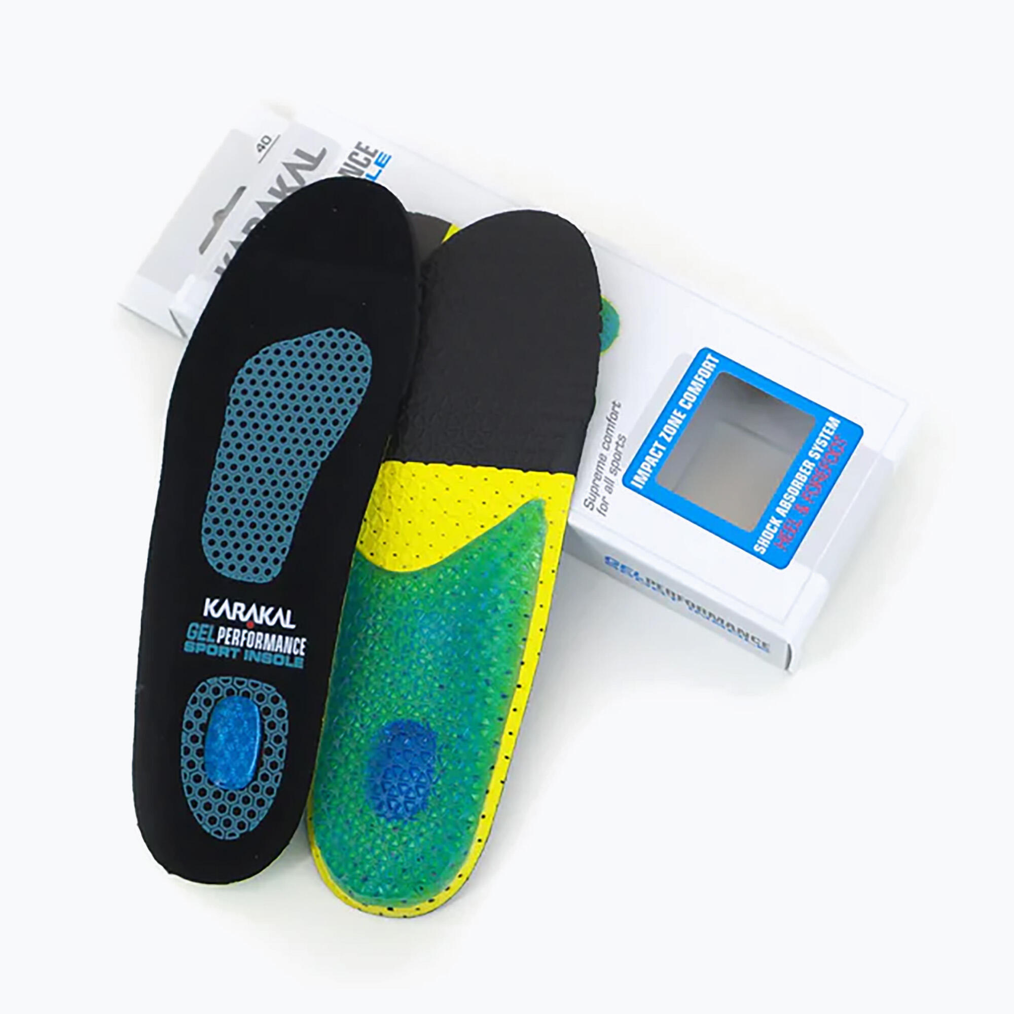 Solette per scarpe sportive Karakal Performance 3/4