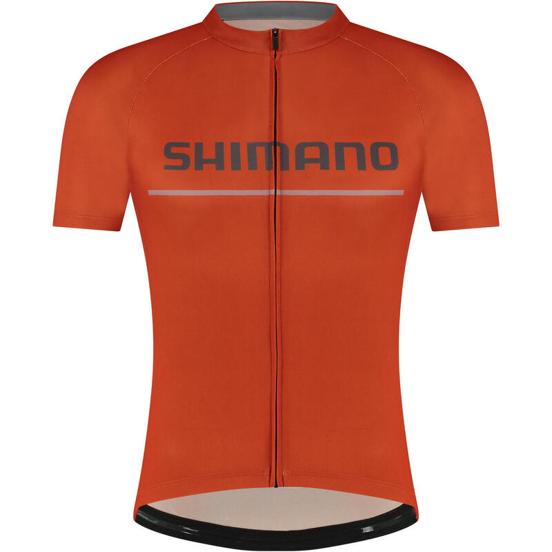 SHIMANO LOGO Short Sleeve Jersey, Orange
