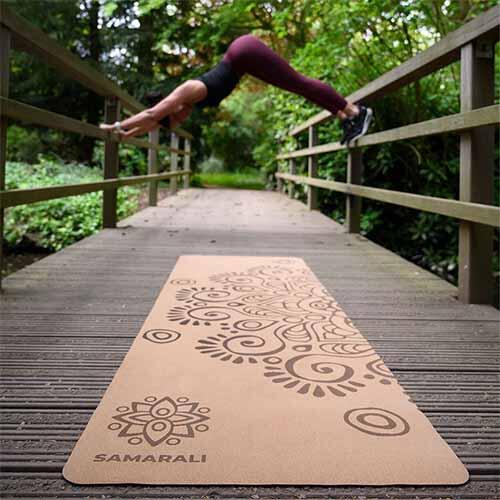 Esterilla de Yoga de Corcho Moon Eclipse 4/7