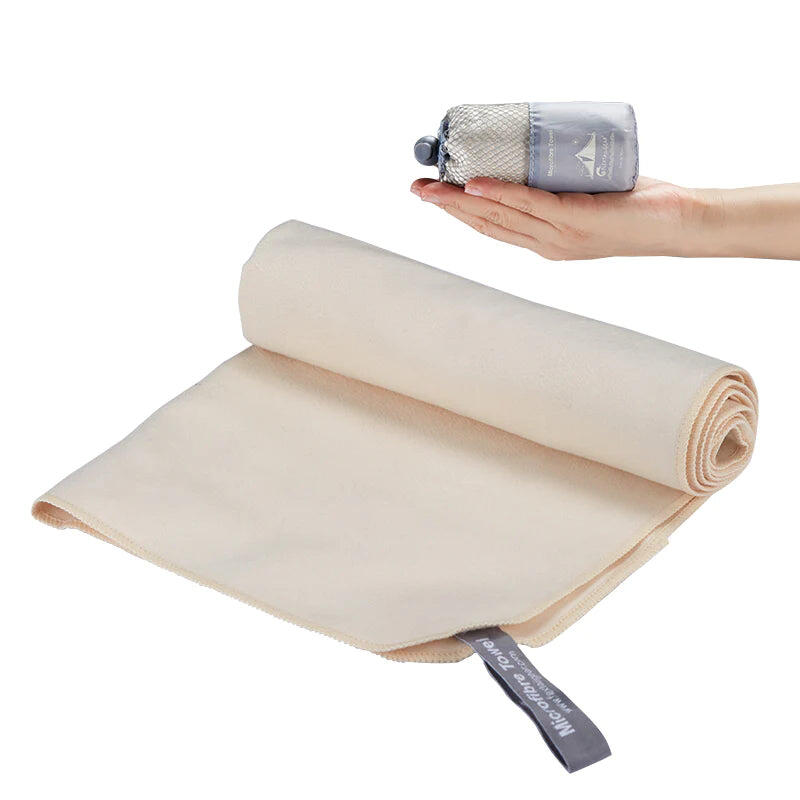 Prosop microfibra Flextail, super absorbant, pentru camping, plaja, yoga