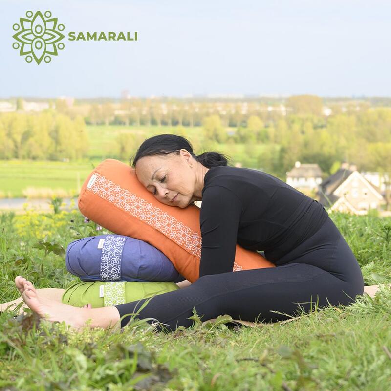 Samarali Meditációs Párna Zafu Farmer kék