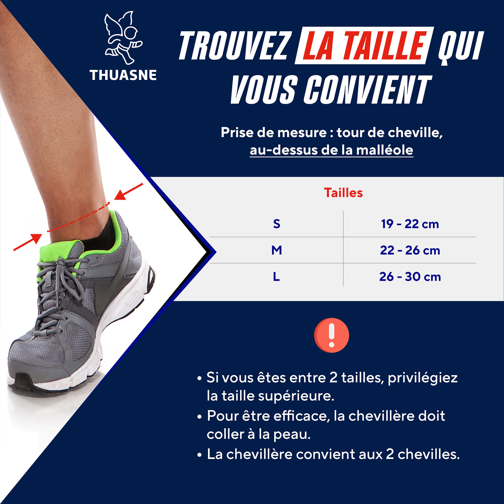 Chevillère stabilisatrice Boa® 5/5