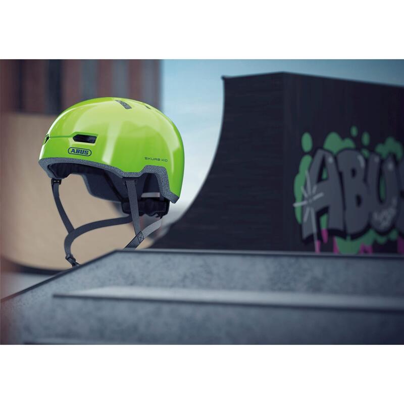 Casco bicicleta Skurb Kid Brillante