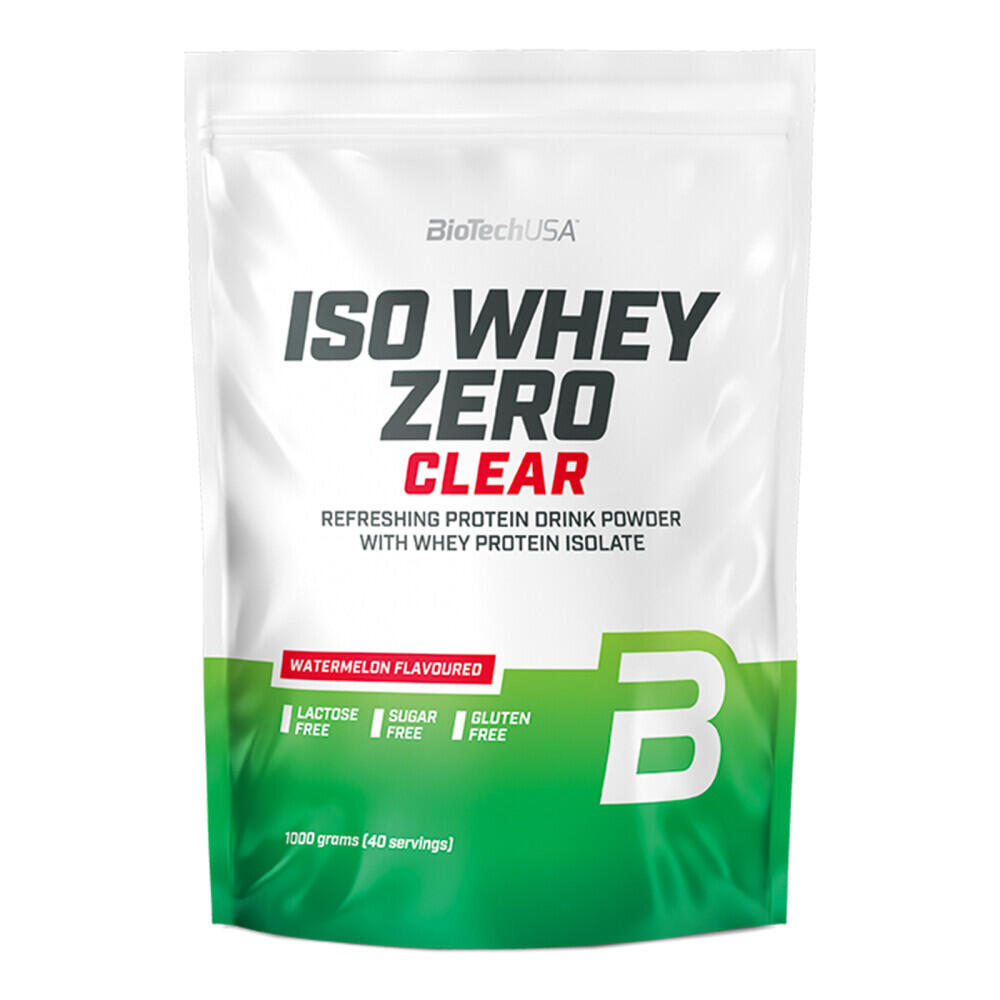 Biotechusa - Clear Whey - Iso Whey Zero Clear - Pastèque - Isolat De Whey - 1 Kg - Decathlon