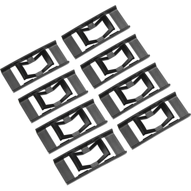 MVTEK Fahrrad Schutzblech 28 Zoll - Polycarbonat In Schwarz/silber Für Alle Jahreszeiten