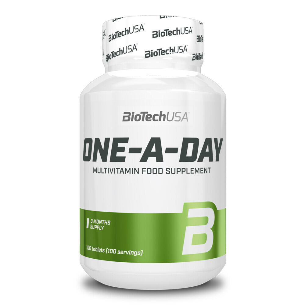 BIOTECHUSA Multivitaminen - Een Per Dag (100 Tabs)