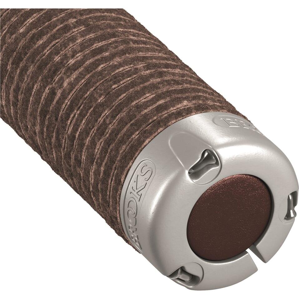 Chwyty Z Grubej Skóry W Kolorze Brązowym