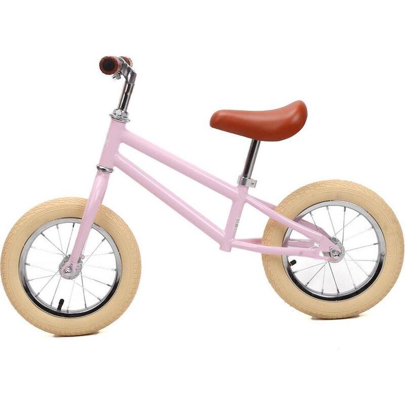 Loopfiets Kidz Classic 12,5" - lichtroze