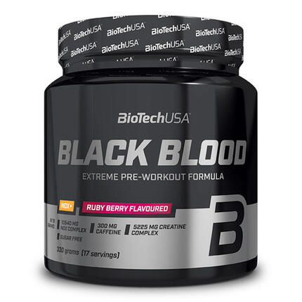 Pre-workout - Black Blood NOX+ - Baie de Rubis 330g