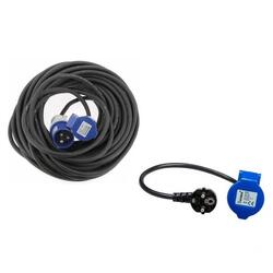 Pack HABA Rallonge Néoprène CEE 17 30 m x 1.5mm² + ANTARION Adaptateur Femelle