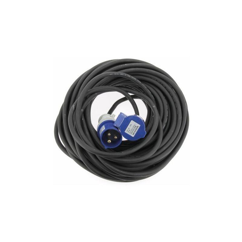 Pack HABA Rallonge Néoprène CEE 17 30 m x 1.5mm² + ANTARION Adaptateur Femelle 2/3