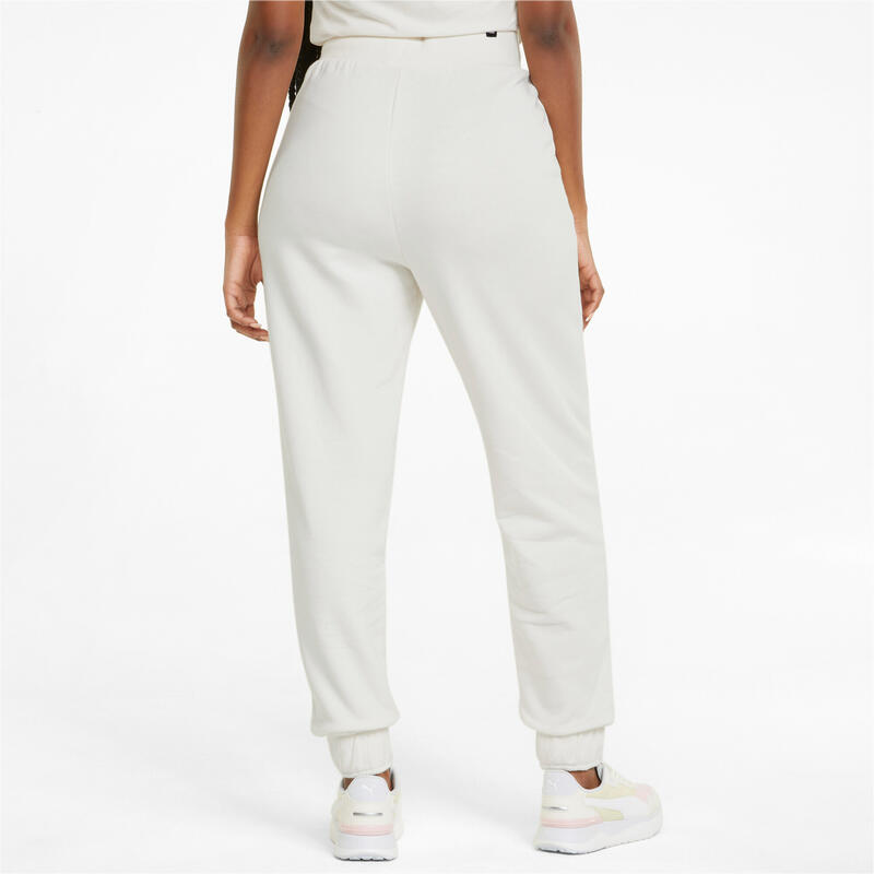 Spodnie damskie Puma ESS+ Embroidery High-Waist Pants FL