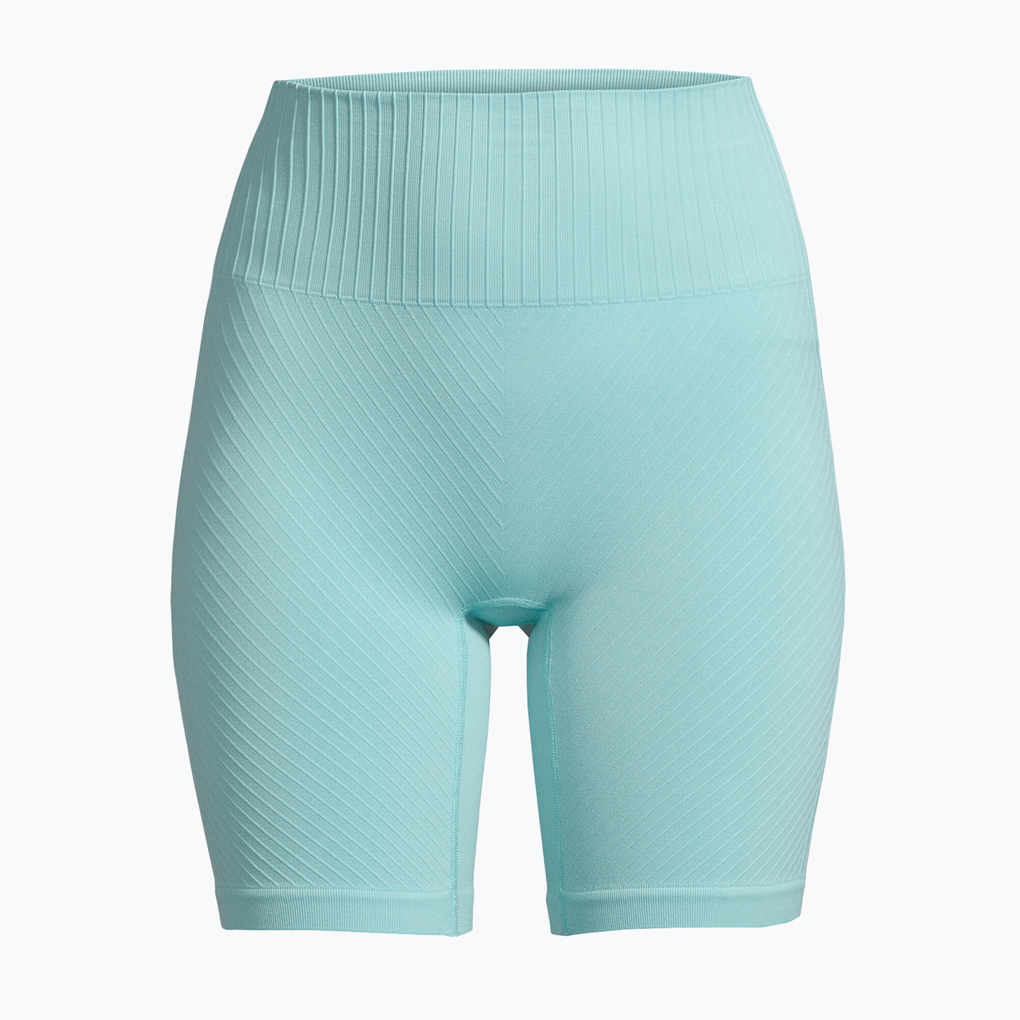 Casall Short d'entraînement sans couture graphique côtelé pour femme 5/5