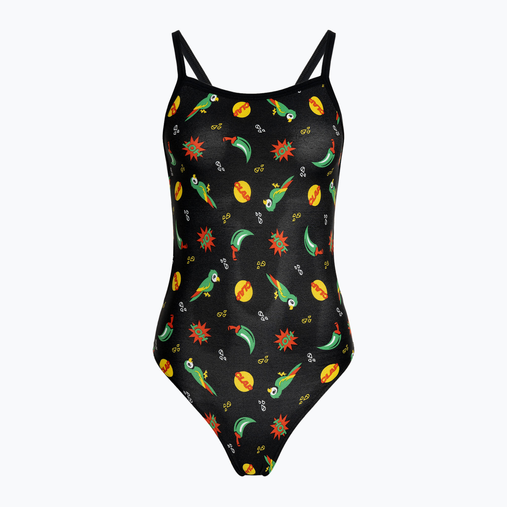 Clap - Maillot De Bain Une Pièce Femme Clap Monocouche - Maillot De Bain 1 Pièce - Multicolore - 38 S - Decathlon