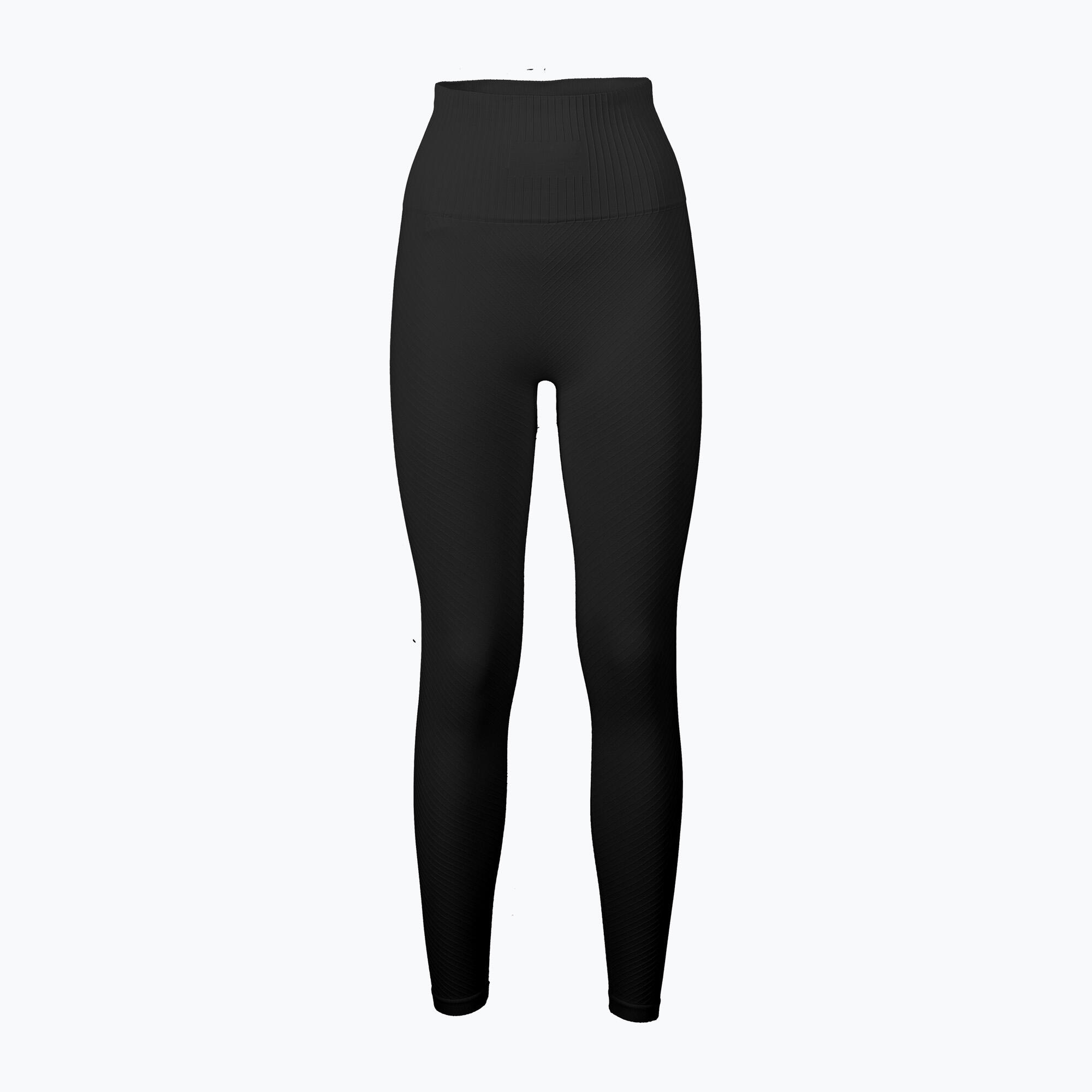 Leggings de entrenamiento de mujer Casall Seamless Graphical Rib High Waist 901 4/5