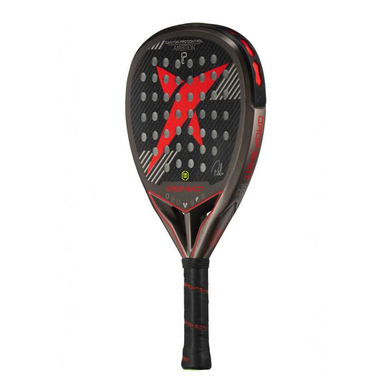 Drop Shot Canyon Pro Control Padelracket -  ZWART - unisex