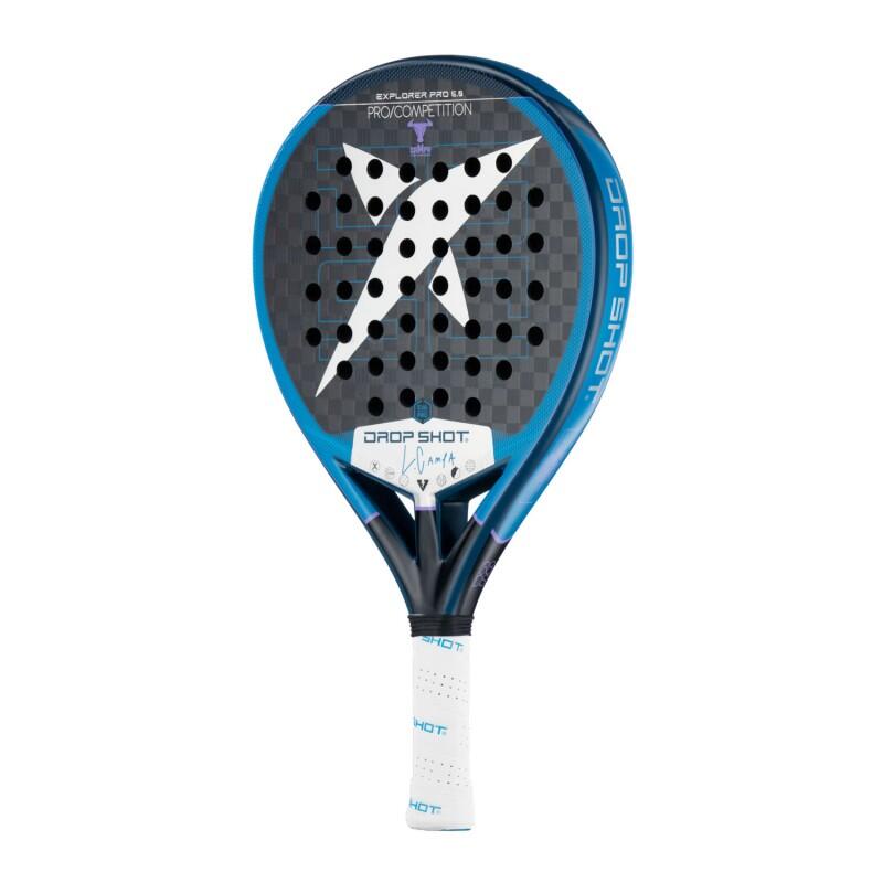 Drop Shot Explorer Pro 6.0 Padelracket -  ZWART - unisex 4/5